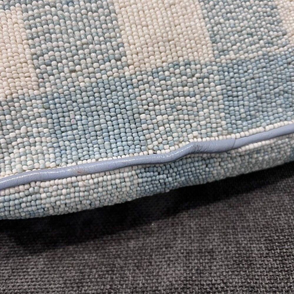 Staud Tommy Beaded Gingham Shoulder Bag - Picture 13 of 16